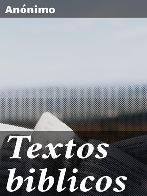 cover image of Textos biblicos